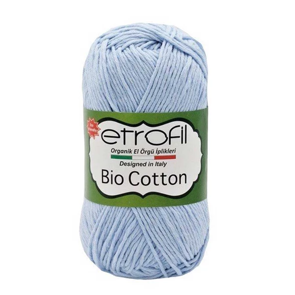 Etrofil Bio Cotton 10201 Açık Mavi ürün görseli 1