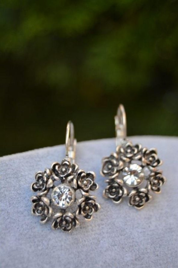 STONEAGE JEWELLERY Zirkon Taşlı Bayan Küpe ürün görseli 1