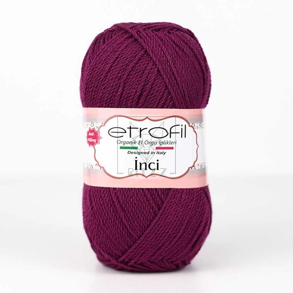 Etrofil İnci 70609 Patlıcan Moru - Resim 2