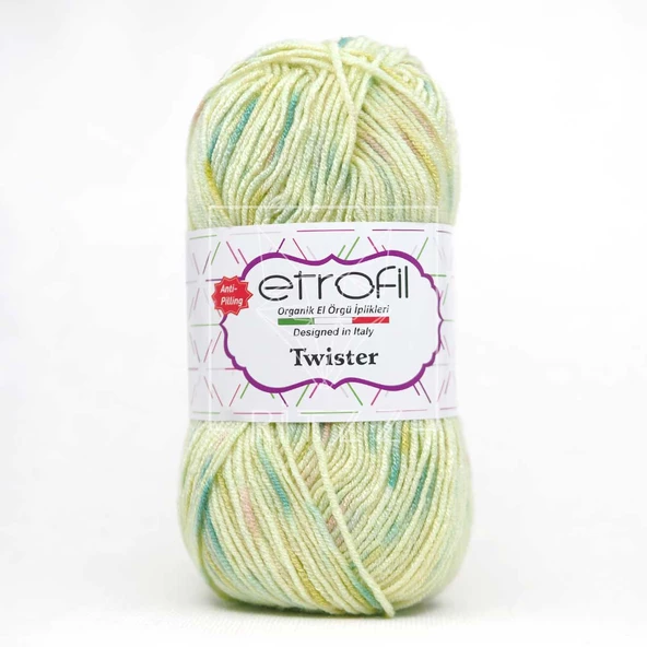 Etrofil Twister / A.Yeşil Turkuaz Fıstık Yeşili / SE227 ürün görseli 1