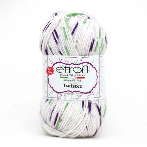 Etrofil Twister / Lila Nane Mavi / SE219 ürün görseli 1