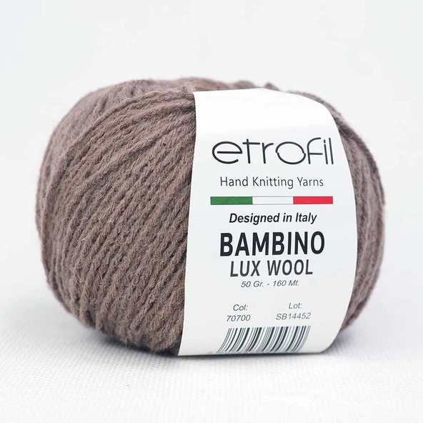 Etrofil Bambino Lux Wool 70700 Açık Kahve ürün görseli 1