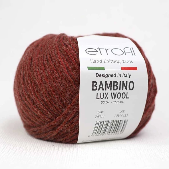 Etrofil Bambino Lux Wool 70314 Vişne ürün görseli 1