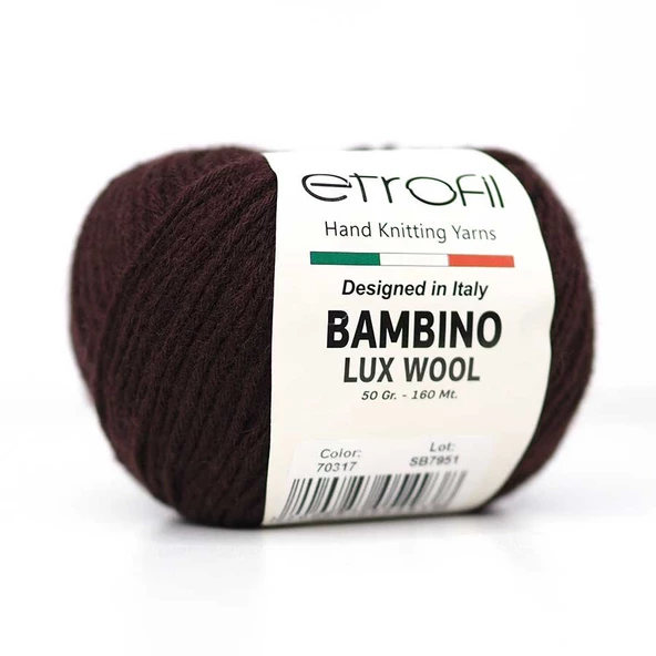 Etrofil Bambino Lux Wool 70317 Koyu Mor ürün görseli 1