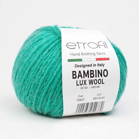 Etrofil Bambino Lux Wool 70407 Yeşil ürün görseli 1