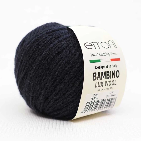 Etrofil Bambino Lux Wool 70535 Lacivert ürün görseli 1