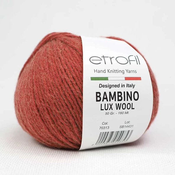 Etrofil Bambino Lux Wool 70313 Kiremit ürün görseli 1