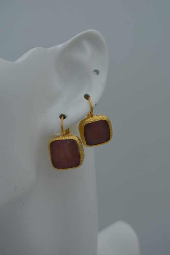 STONEAGE PEMBE KUVARS EL YAPIMI KÜPE ürün görseli 1