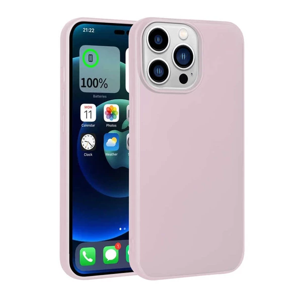 Gpack Apple iPhone 15 Pro Max Kılıf Renkli Lüx Korumalı Premier Mat Silikon ürün görseli 1
