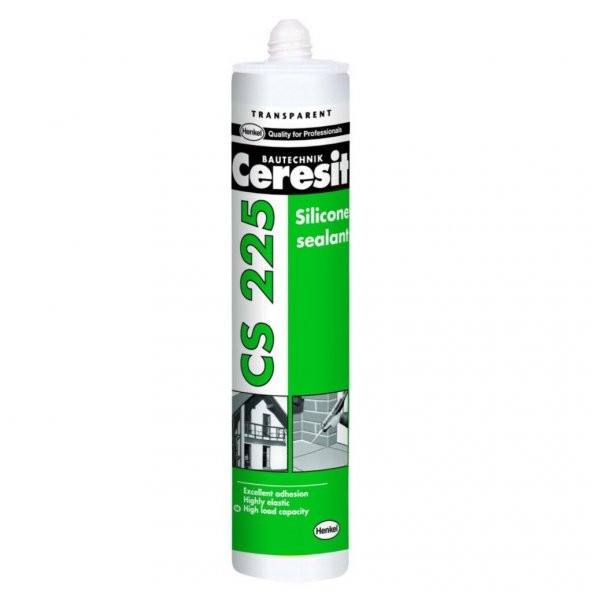Ceresit CS225 Silikon Şeffaf 280 gr - Resim 2