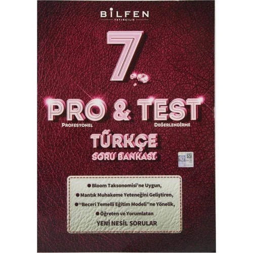 BİLFEN 7.SINIF TÜRKÇE SORU BANKASI ürün görseli 1