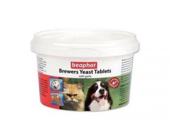 Beaphar Brewers Yeast Sarımsaklı Tablet 250 Tablet ürün görseli 1