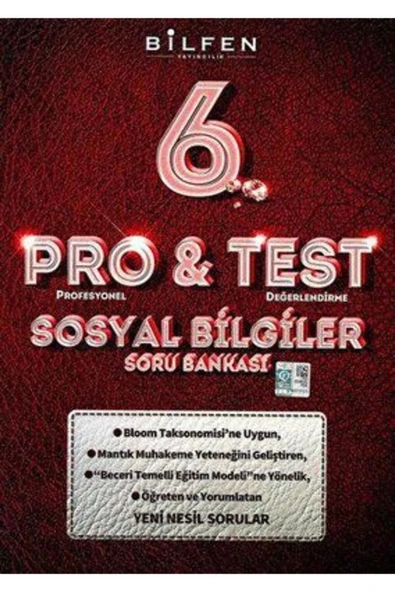 BİLFEN 6.SINIF SOSYAL BİLGİLER SORU BANKASI PROTEST ürün görseli 1