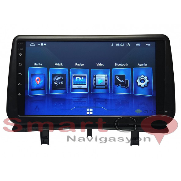 Smart Dragon Renault Clio 3 2005-2011 9 inç 4-64 GB PRO Android Carplay Multimedya - Resim 5