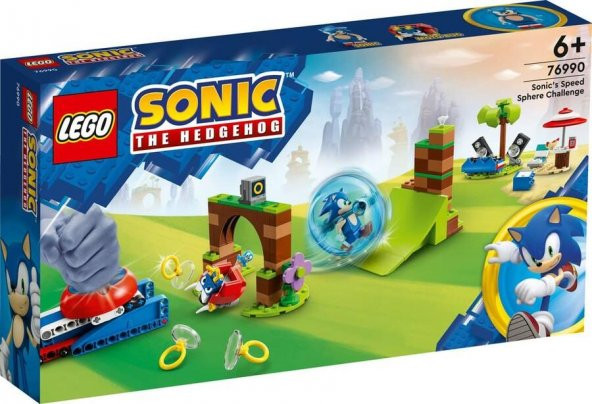 LEGO Sonic the Hedgehog 76990 Sonics Speed Sphere Challenge ürün görseli 1