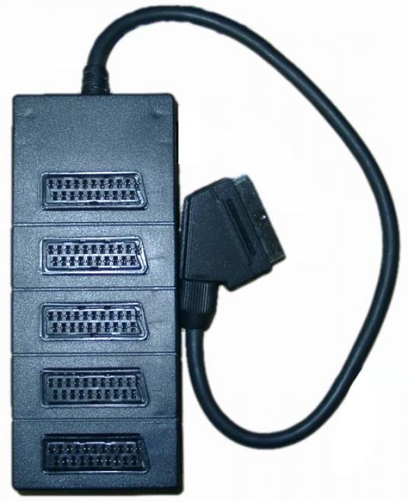 Kablolu SCART Splitter 5 Port ürün görseli 1