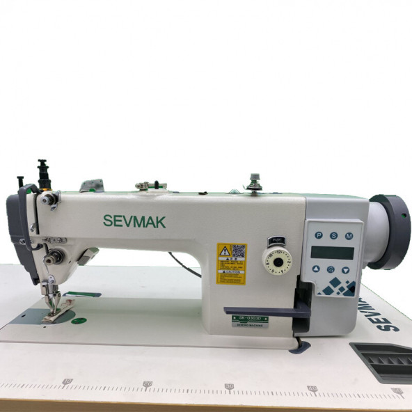Sevmak SK-0303 Ayak Transportlu İğne Poz. Çift Papuç Deri Dikiş Makinası ürün görseli 1