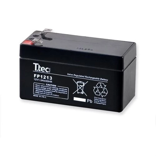 Ttec 12 Volt 1.3 Amper Bakımsız Kuru Akü ürün görseli 1