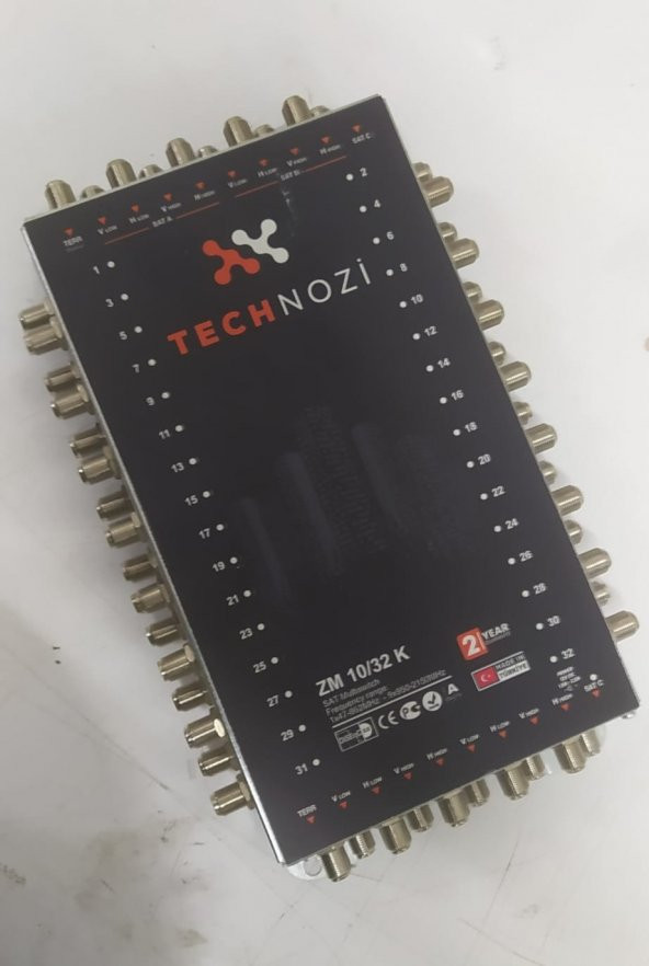Tecnozi Micro ZM 10/40- 40 Çıkışlı Santral Multiswitch Adaptör ürün görseli 1