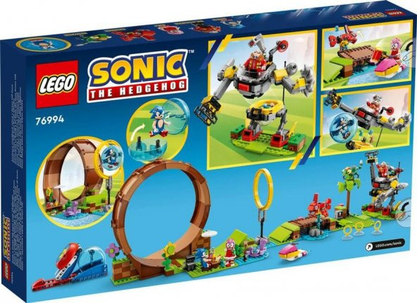 LEGO Sonic the Hedgehog 76994 Sonics Green Hill Zone Loop Challenge - Resim 2