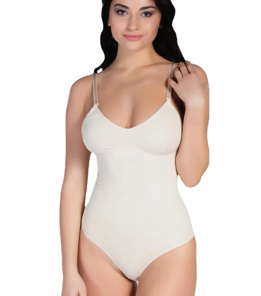 Form Angel 5004 Bayan Çıtçıtlı Slip Külot Body Korse ürün görseli 1