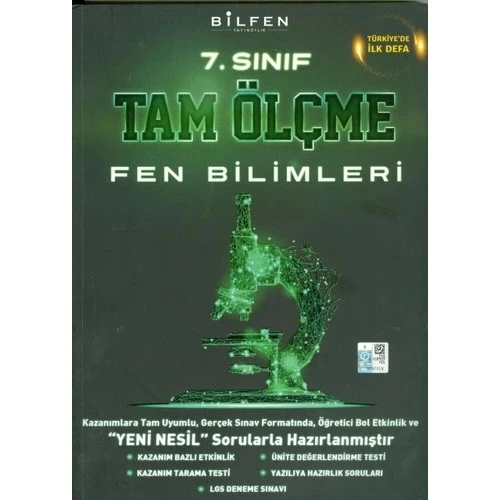 BİLFEN 7.SINIF FEN BİLİMLERİ TAM ÖLÇME ürün görseli 1