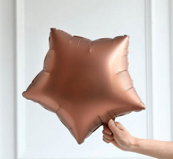 Yıldız Karamel18 inç Folyo Balon 1 Adet ürün görseli 1