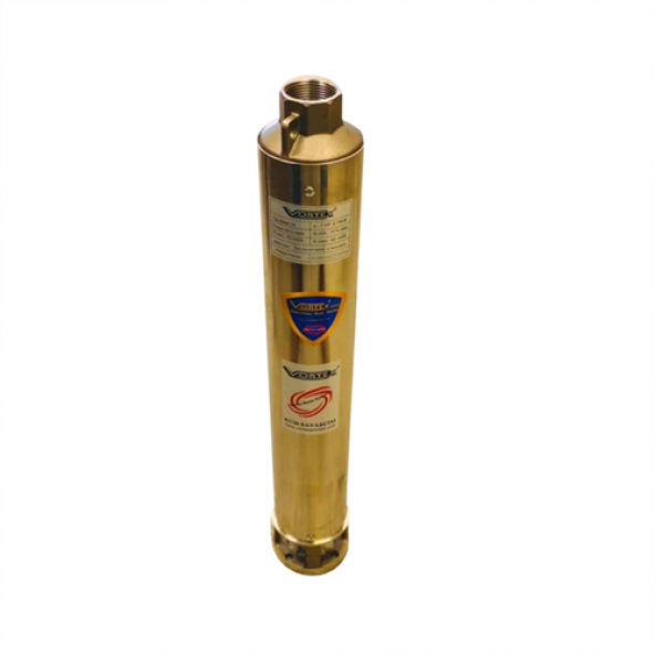 VORTEX 12 GM - 24 5.5 HP Motora Paslanmaz Çelik Başlıklı Norly Fanlı KUM Savaşcısı 4" Dalgıç Pompa Kademesi ürün görseli 1