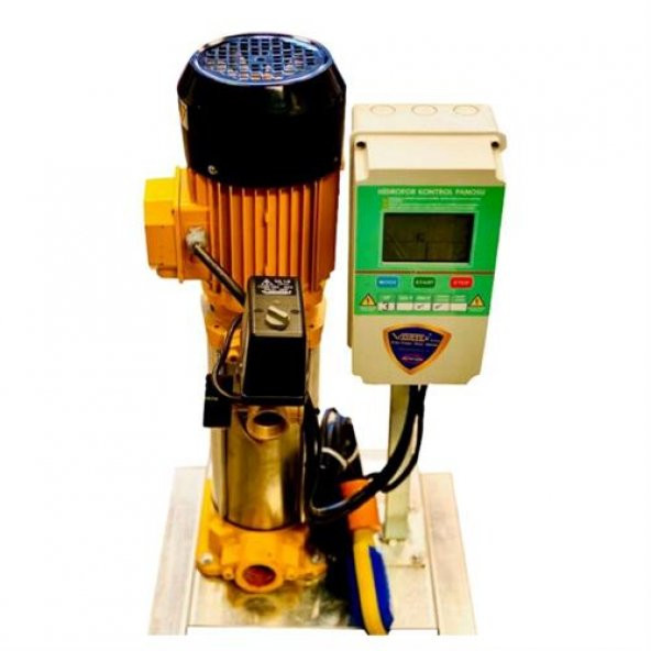 VORTEX VKP VD S/S 7-07 1x Pompalı 3 HP 220v Çelik Fanlı Dikey Milli Dreambox Panolu Paket Hidrofor ürün görseli 1