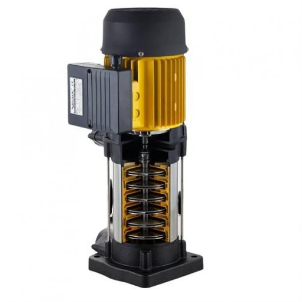 VORTEX VKP VD S/S 9-05 T 2 HP 380v Paslanmaz Çelik Fanlı Kademeli Dikey Milli Pompa ürün görseli 1