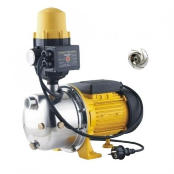 VORTEX VPI100 İNOX P 1 HP 5 Kat 6 Daire Paslanmaz Termik Korumalı Paket Hidroforu - Kablolu Hidromatlı ürün görseli 1