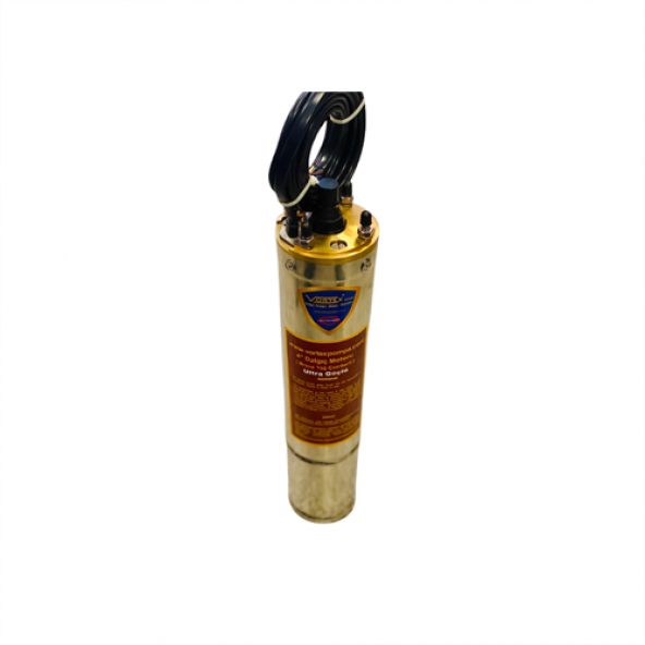 VORTEX VRT 1000 10 HP 380v Bronz Yağ Çemberli NSK Rulmanlı 4" Dalgıç Pompa Çıplak Motor ürün görseli 1