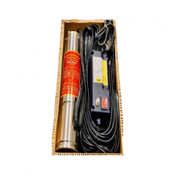 VORTEX VRM-P 150 1.5 HP 220v 25 mt. Kablolu & Panolu Bronz Yağ Çemberli Dalgıç Pompa Çıplak Motoru ürün görseli 1