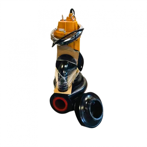 VORTEX W1500C-8" 20 HP 380v 1450 Devir Parçalayıcılı Tıkanmaz Pis Su Foseptik Dalgıç Pompa ürün görseli 1