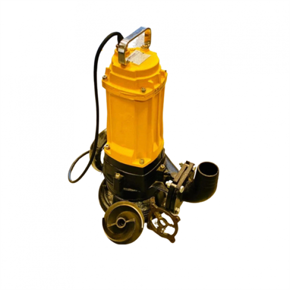VORTEX WCR200 2 HP Çelik Açık Fanlı Bıçaklı Süper Öğütücülü Tıkanmaz Pis Su Foseptik Dalgıç Pompa ürün görseli 1