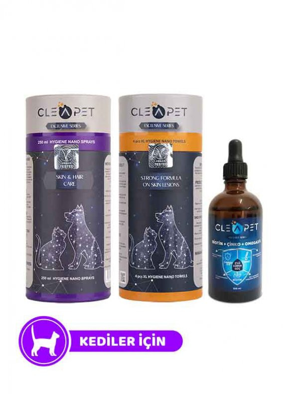 Kepek Tedavi Paketi (kedi) ürün görseli 1