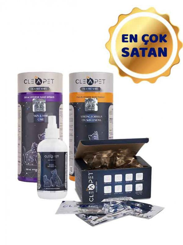 Evcil Hayvan Koruma Ve Hijyen Paketi (Kedi-Köpek) ürün görseli 1