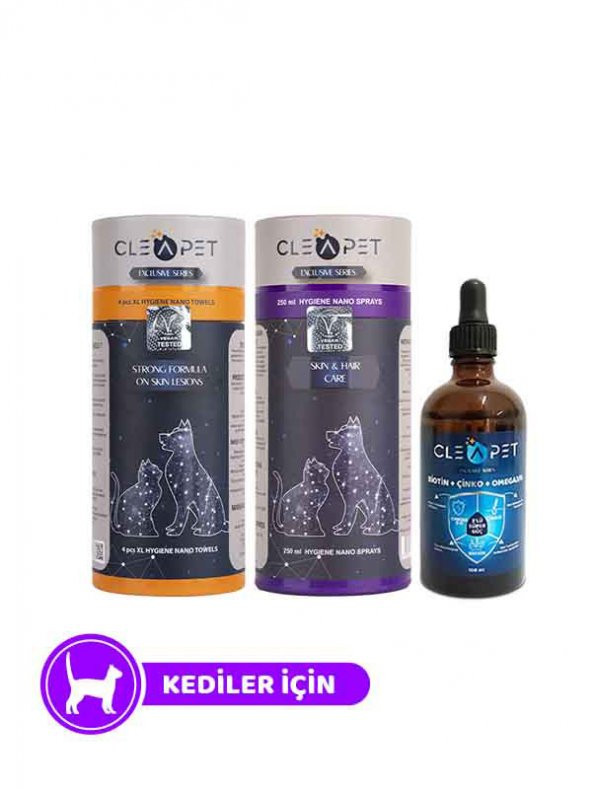 Kedi Aşırı Tüy Dökülme Çözüm Paketi ürün görseli 1