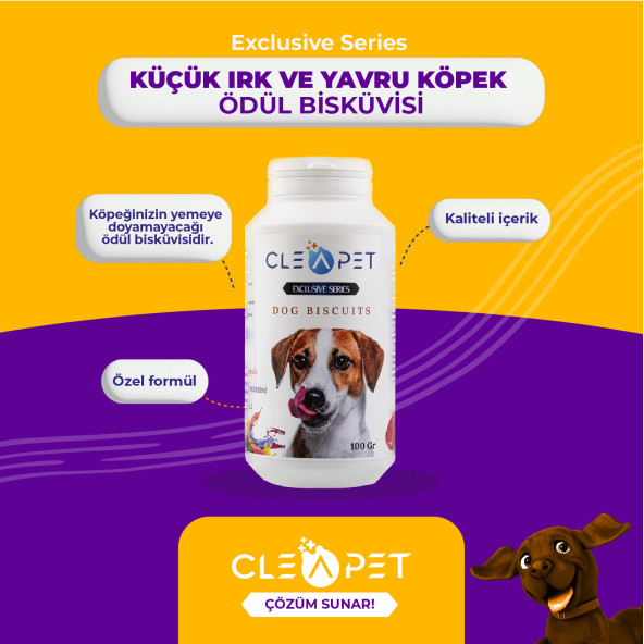Cleapet Yavru Köpek Ödül Bisküvisi ürün görseli 1