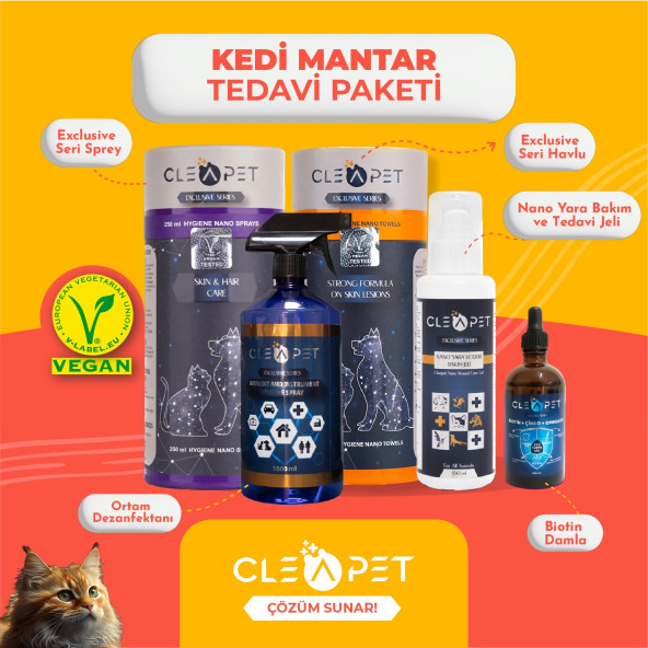 Kedi Mantar Tedavi Paketi ürün görseli 1