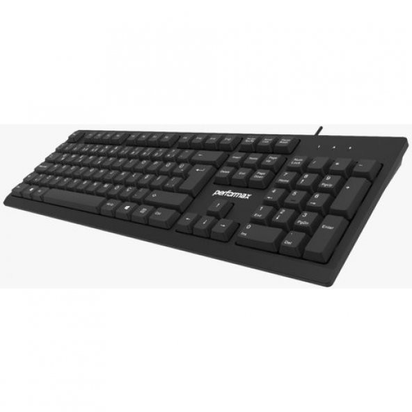 Performax SK1001 Siyah Kablolu Klavye - Resim 2
