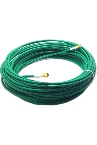 Daix Anten Kablosu 40 Metre Rg6/u4 Yeşil Çanak Anten Kablo ürün görseli 1