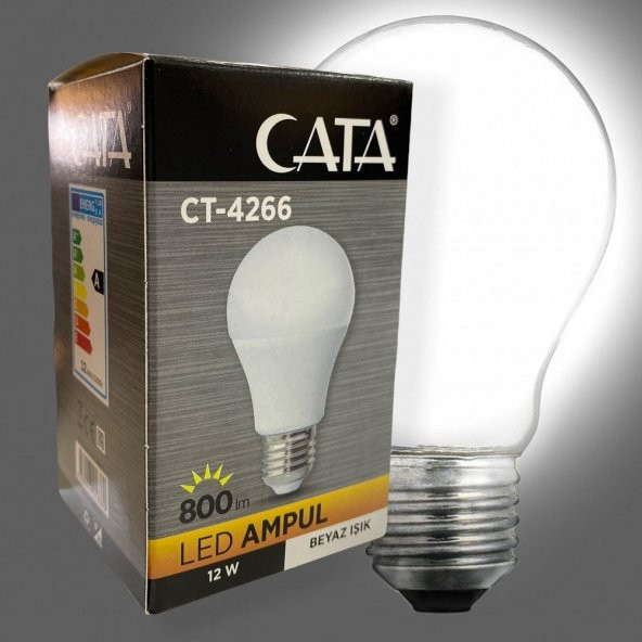 Cata 12 W Led Ampul CT-4266 Beyaz Işık ürün görseli 1