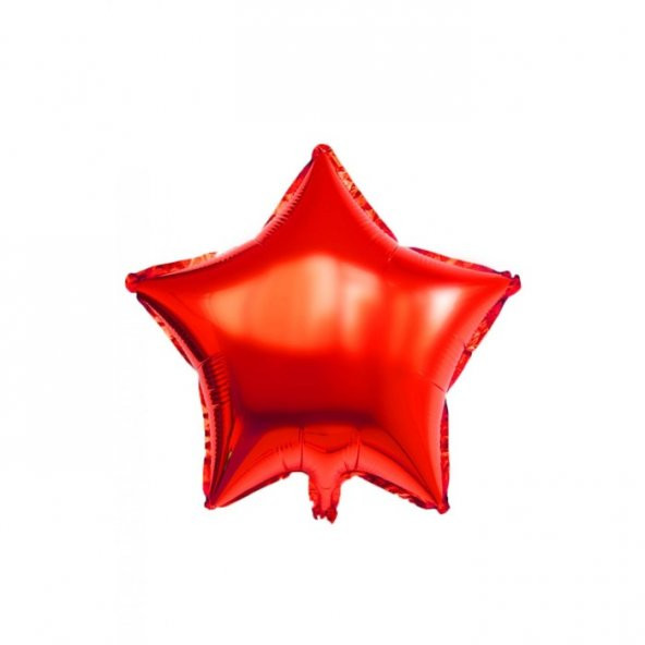 Yıldız Kırmızı 24 inç Folyo Balon ürün görseli 1