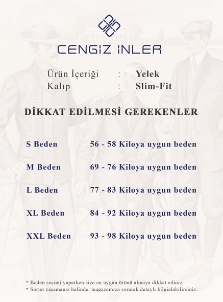 Cengiz İnler Düğmeli Erkek Triko Yelek ürün görseli 1