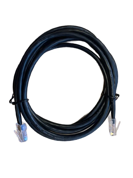 Rj45 Cat5 Siyah Ethernet Kablosu 1.5mt 1 Adet ürün görseli 1