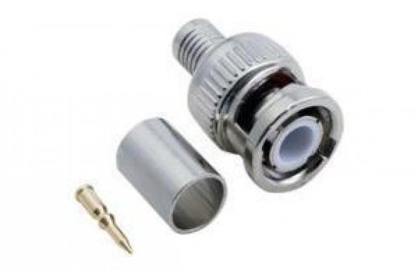 RF Konnektör - RG-6 - BNC - Erkek - Sıkmalı ürün görseli 1