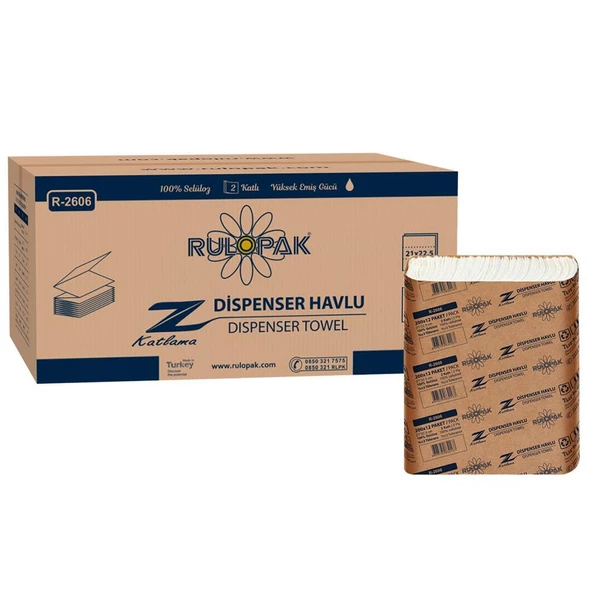WEX Z KATLI HAVLU 200 LU  1 PAKET ürün görseli 1