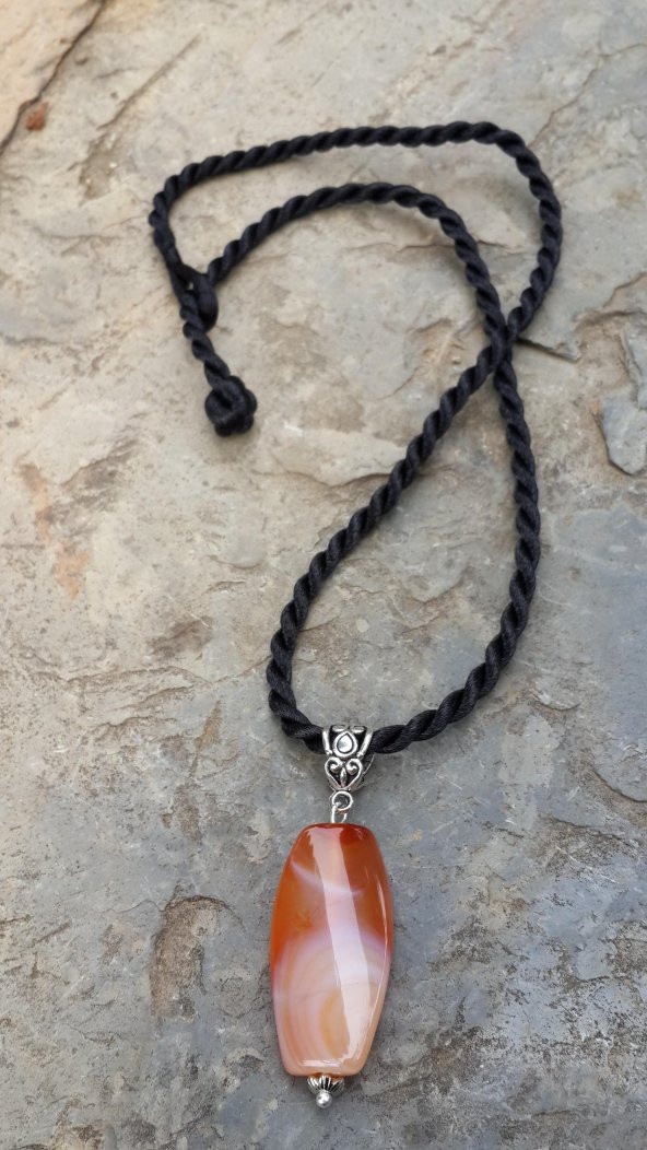 STONEAGE JEWELLERY Jasper Doğal Taş Bayan Kolye ürün görseli 1