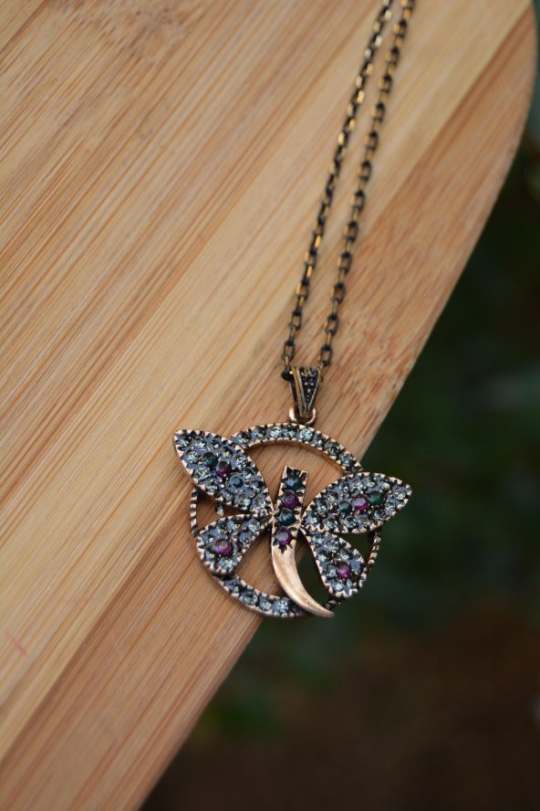 STONEAGE JEWELLERY Yusufçuk Bayan Kolye - Resim 3
